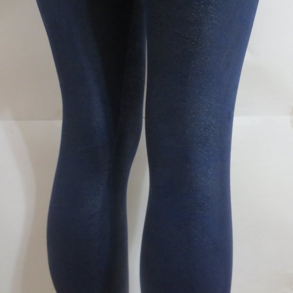 ⭐For Bundles Only⭐ Yummie Tummie Leggings Metallic Navy M - Picture 5 of 7
